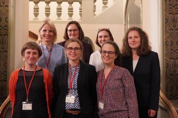 Photo of some of the female conference speakers