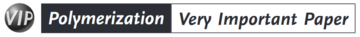 Banner highlighting this publication as a very important paper in the field of polymerization